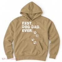 Best Dog Dad Ever Gift For Fathers Day Hoodie thumb 0