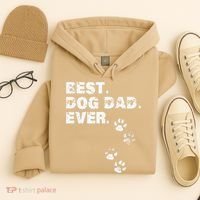 Best Dog Dad Ever Gift For Fathers Day Hoodie thumb 4