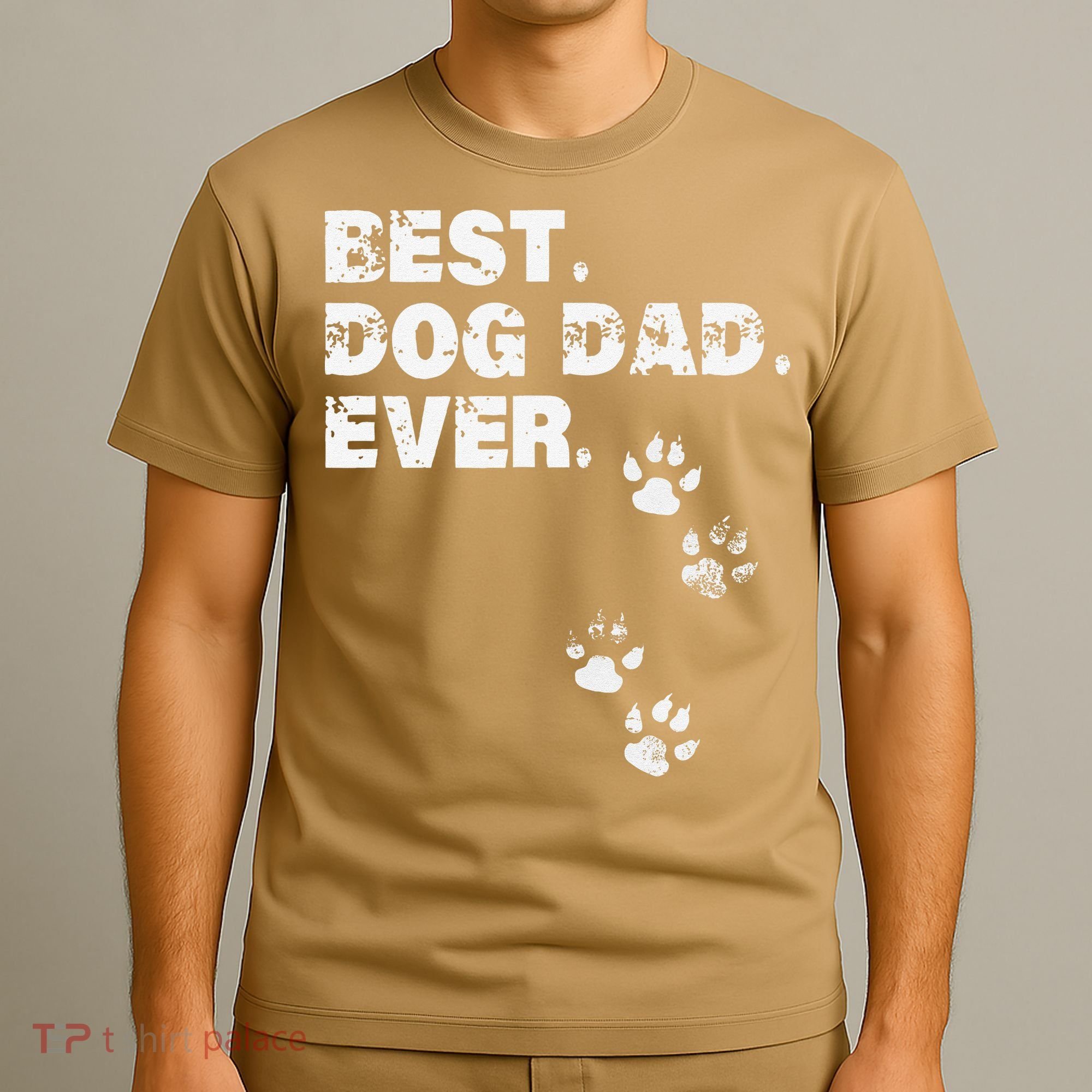 Best Dog Dad Ever Gift For Fathers Day T-Shirt