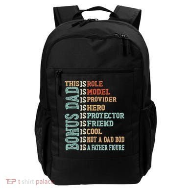 Bonus Dad Definition Is Not A Dad Bod ItS A Father Figure Great Gift Backpack