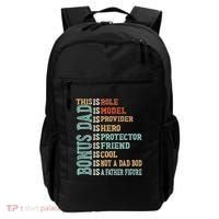 Bonus Dad Definition Is Not A Dad Bod ItS A Father Figure Great Gift Backpack thumb 0