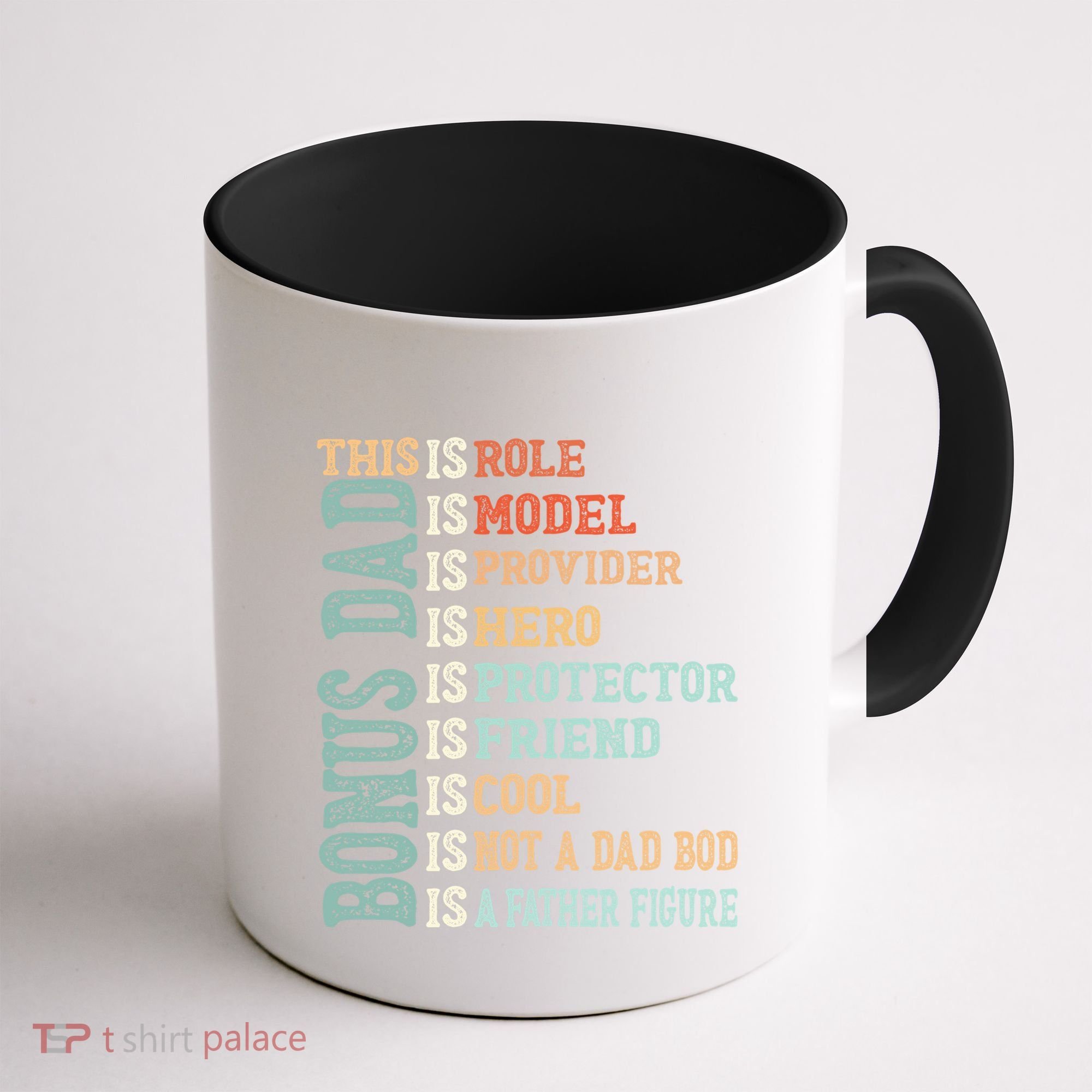 Bonus Dad Definition Is Not A Dad Bod ItS A Father Figure Great Gift Coffee Mug