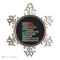 Bonus Dad Definition Is Not A Dad Bod ItS A Father Figure Great Gift Ornament thumb 0