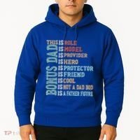 Bonus Dad Definition Is Not A Dad Bod ItS A Father Figure Great Gift Hoodie thumb 2