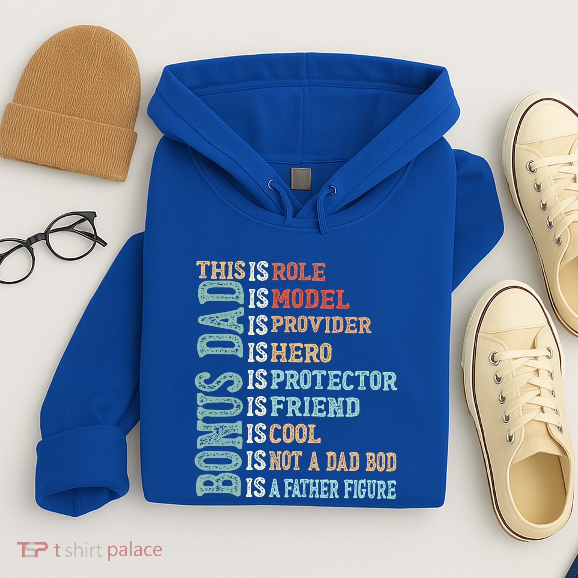 Bonus Dad Definition Is Not A Dad Bod ItS A Father Figure Great Gift Hoodie