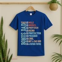 Bonus Dad Definition Is Not A Dad Bod ItS A Father Figure Great Gift T-Shirt thumb 2