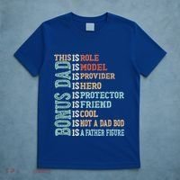 Bonus Dad Definition Is Not A Dad Bod ItS A Father Figure Great Gift T-Shirt thumb 5