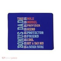 Bonus Dad Definition Is Not A Dad Bod ItS A Father Figure Great Gift Mousepad thumb 0