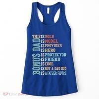 Bonus Dad Definition Is Not A Dad Bod ItS A Father Figure Great Gift Women's Tank Top thumb 0