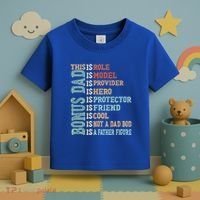 Bonus Dad Definition Is Not A Dad Bod ItS A Father Figure Great Gift Toddler T-Shirt thumb 3