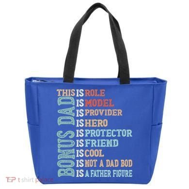 Bonus Dad Definition Is Not A Dad Bod ItS A Father Figure Great Gift Tote Bag