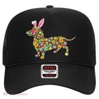 Bunny Dachshund Dog Shape Hunting Eggs Hat thumb 0