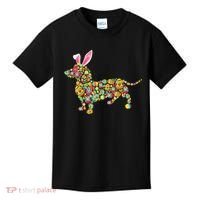 Bunny Dachshund Dog Shape Hunting Eggs Kids T-Shirt thumb 0