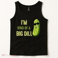 Big Deal Dill Pickle Funny Slogan Quote Tank Top thumb 2