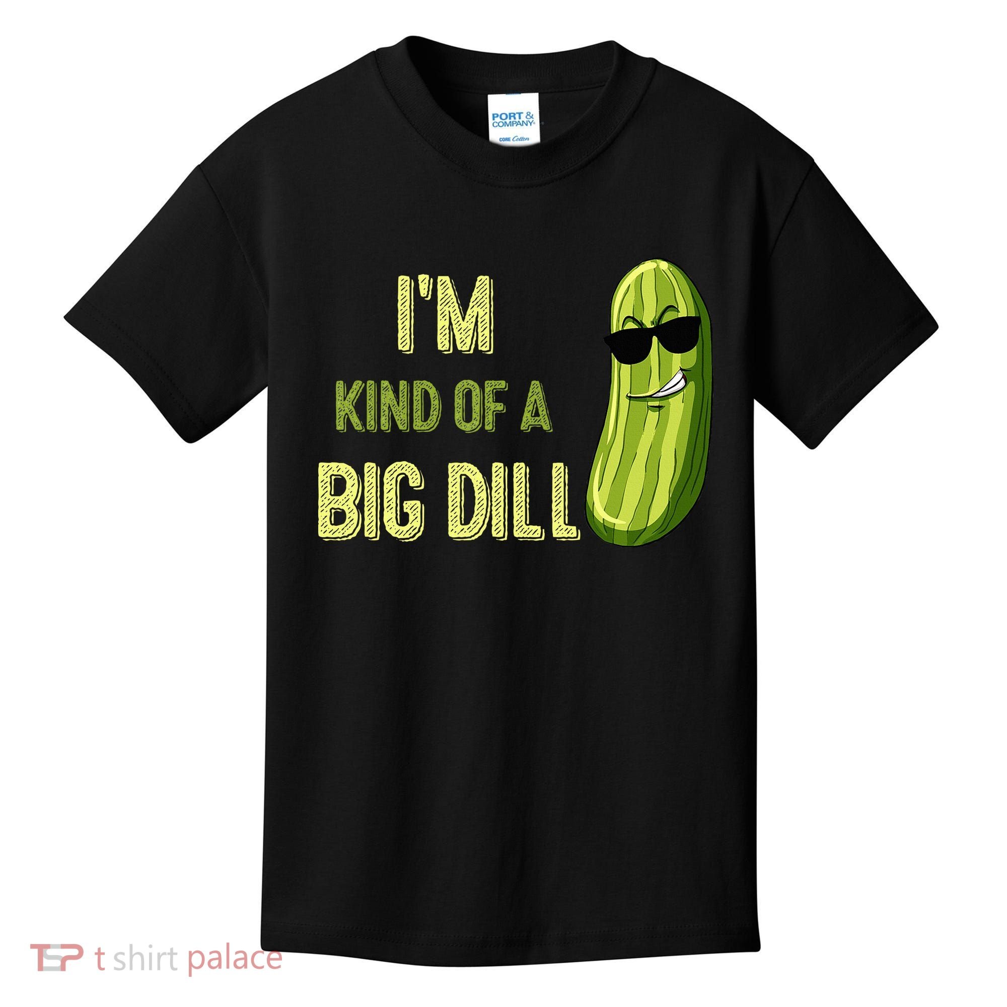 Big Deal Dill Pickle Funny Slogan Quote Kids T-Shirt