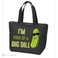 Big Deal Dill Pickle Funny Slogan Quote Tote Bag thumb 3