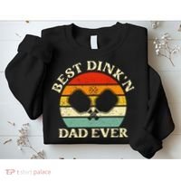 Best Dink'n Dad Ever Funny Pickleball Father's Day Gift Sweatshirt thumb 2