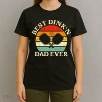 Best Dink'n Dad Ever Funny Pickleball Father's Day Gift T-Shirt thumb 4