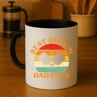 Best Dink'n Dad Ever Funny Pickleball Father's Day Gift Coffee Mug thumb 4