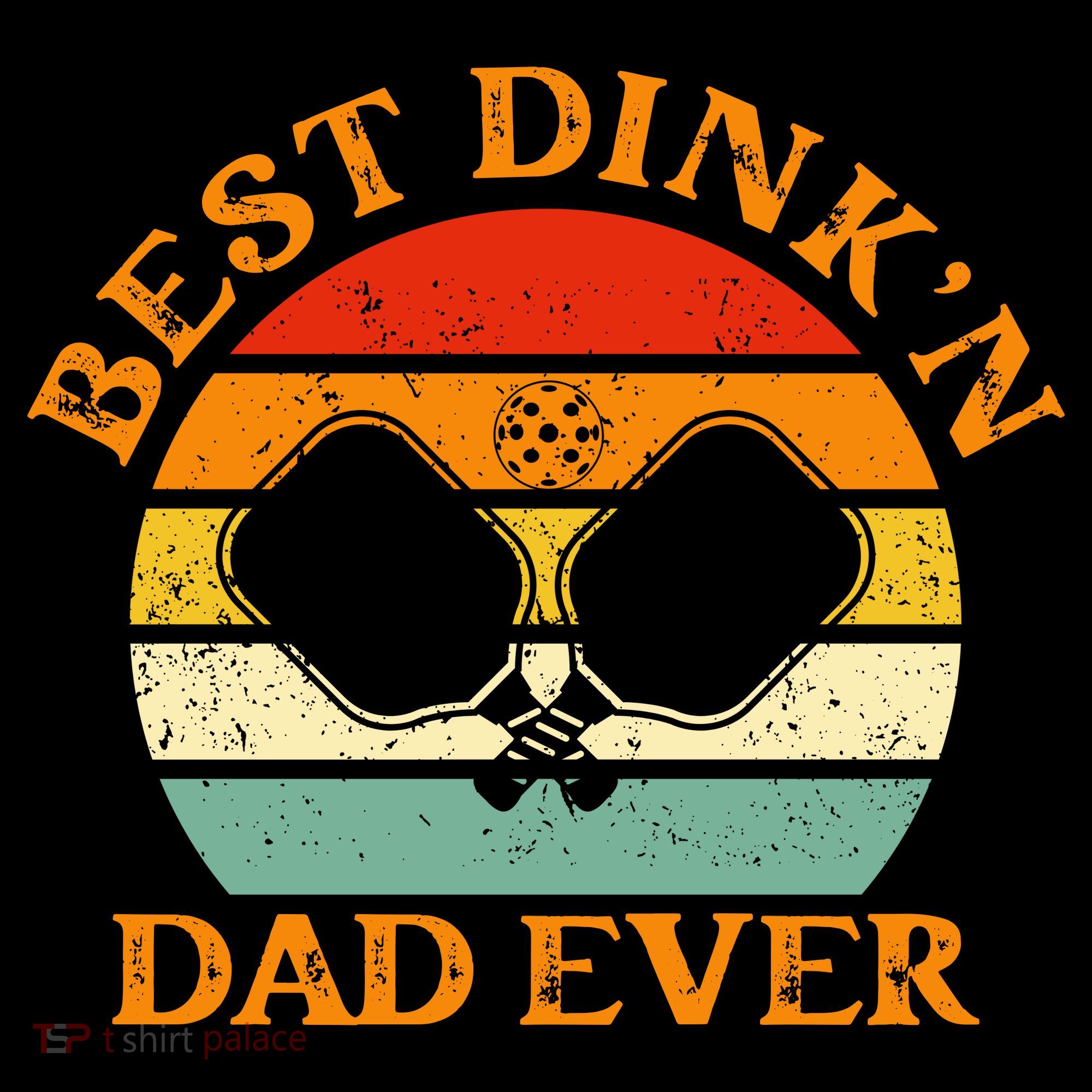 Best Dink'n Dad Ever Funny Pickleball Father's Day Gift Coffee Mug