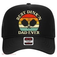 Best Dink'n Dad Ever Funny Pickleball Father's Day Gift Hat thumb 0