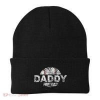 Baseball Daddy Dad Baseball Ball Beanie thumb 0