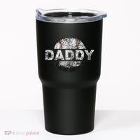 Baseball Daddy Dad Baseball Ball Tumbler thumb 0