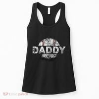 Baseball Daddy Dad Baseball Ball Women's Tank Top thumb 0