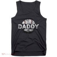 Baseball Daddy Dad Baseball Ball Tank Top thumb 0
