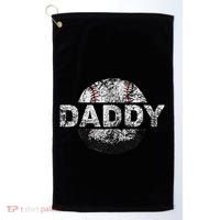 Baseball Daddy Dad Baseball Ball Golf Towel thumb 0