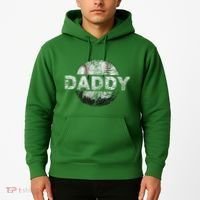 Baseball Daddy Dad Baseball Ball Hoodie thumb 2