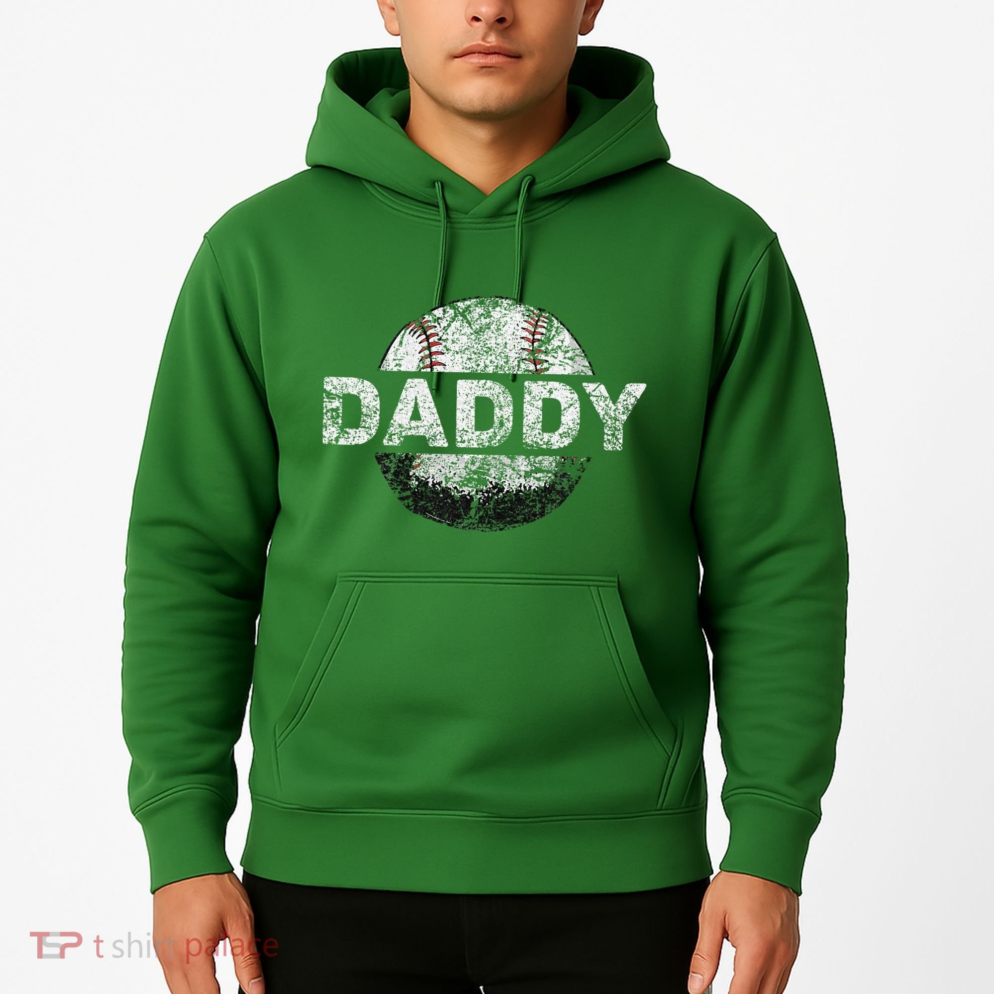 Baseball Daddy Dad Baseball Ball Hoodie