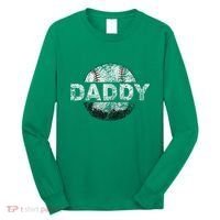 Baseball Daddy Dad Baseball Ball Long Sleeve Shirt thumb 0
