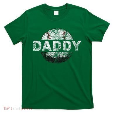 Baseball Daddy Dad Baseball Ball T-Shirt