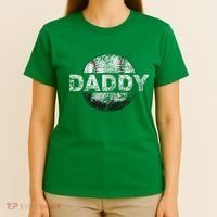 Baseball Daddy Dad Baseball Ball T-Shirt thumb 4