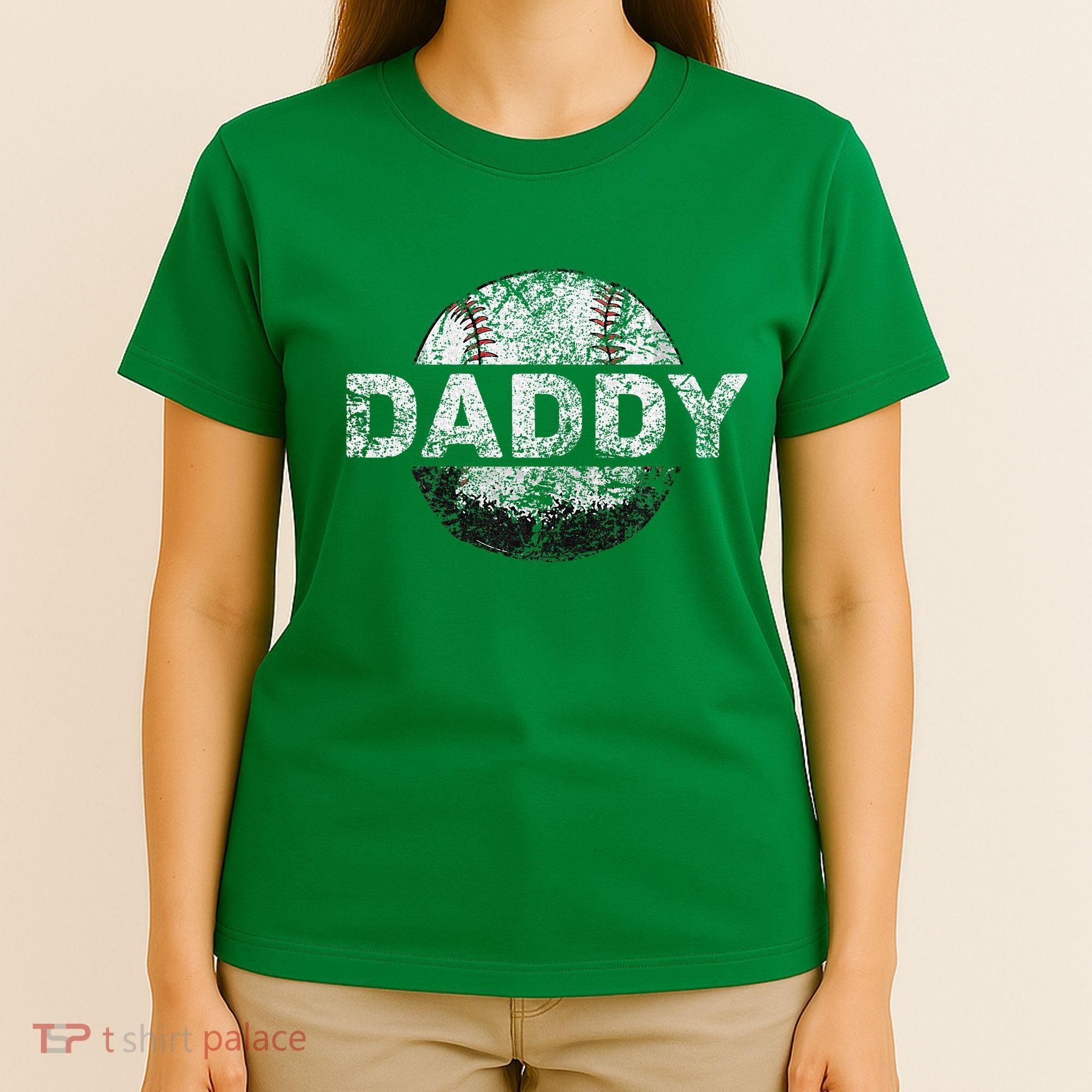 Baseball Daddy Dad Baseball Ball T-Shirt