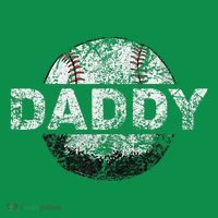 Baseball Daddy Dad Baseball Ball T-Shirt thumb 7