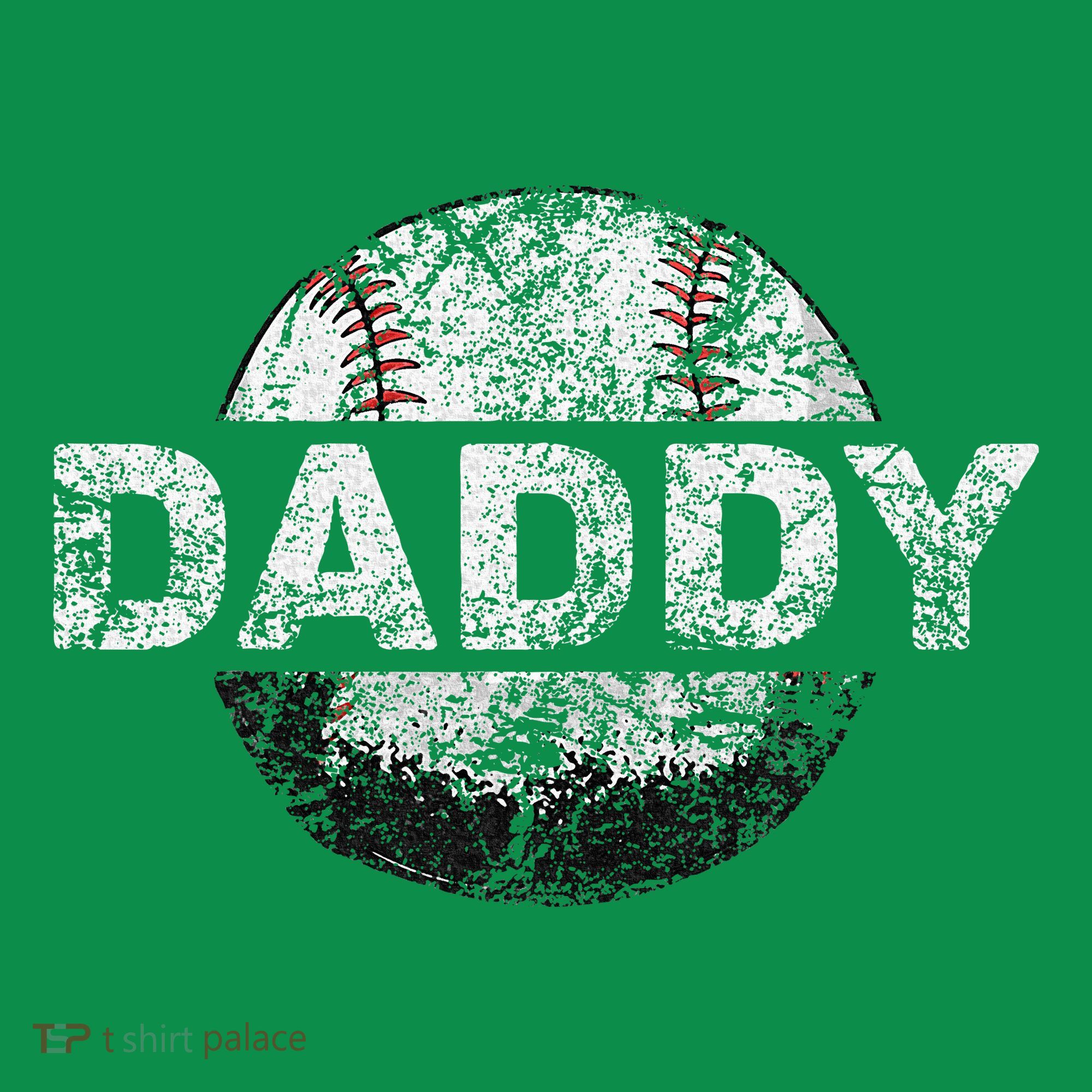Baseball Daddy Dad Baseball Ball T-Shirt