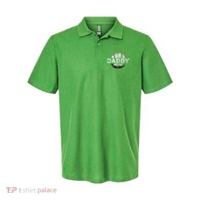 Baseball Daddy Dad Baseball Ball Polo