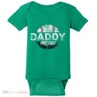Baseball Daddy Dad Baseball Ball Baby Bodysuit thumb 0