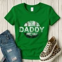 Baseball Daddy Dad Baseball Ball Women's T-Shirt thumb 3