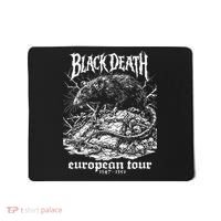 Black Death European Plague Rat Medieval History Goth Mousepad thumb 0