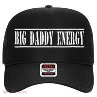 Big Daddy Energy Dad Joke Funny Fathers Day Hat thumb 0
