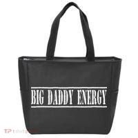 Big Daddy Energy Dad Joke Funny Fathers Day Tote Bag thumb 0