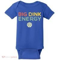Big Dink Energy Pickleball Funny Pickle Ball Lover Baby Bodysuit thumb 0