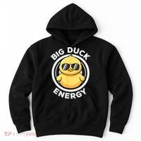Big Duck Energy Duckie I Love Ducks Lovers Funny Rubber Duck Hoodie thumb 0