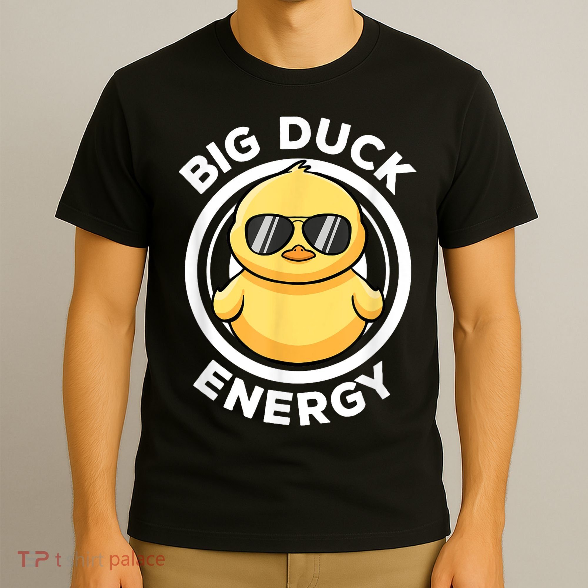 Big Duck Energy Duckie I Love Ducks Lovers Funny Rubber Duck T-Shirt