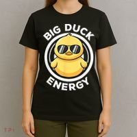 Big Duck Energy Duckie I Love Ducks Lovers Funny Rubber Duck T-Shirt thumb 4