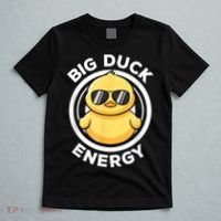 Big Duck Energy Duckie I Love Ducks Lovers Funny Rubber Duck T-Shirt thumb 5