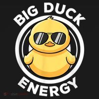 Big Duck Energy Duckie I Love Ducks Lovers Funny Rubber Duck T-Shirt thumb 7